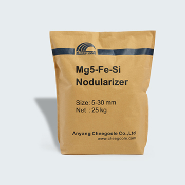 MG5-fesi nodularizer contains Mg(5-5.5%) and Ba(1-1.5%), size:2-8mm 5-30mm.